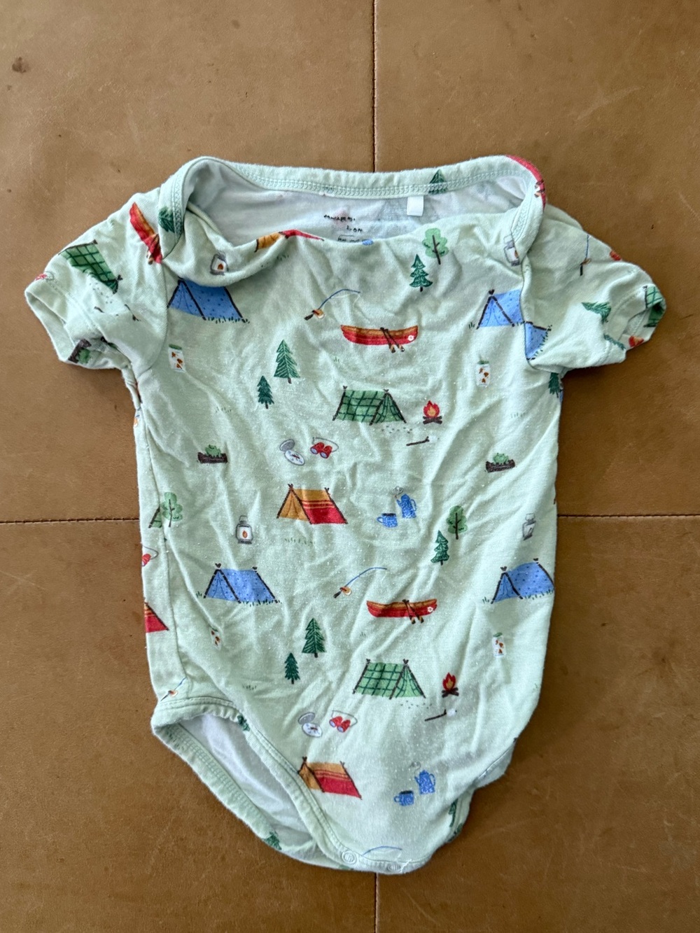 Angel Dear Viscose Bamboo Onesie 3-6M